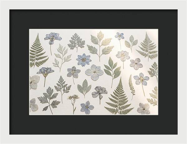 Pressed Botanical Specimens Collection