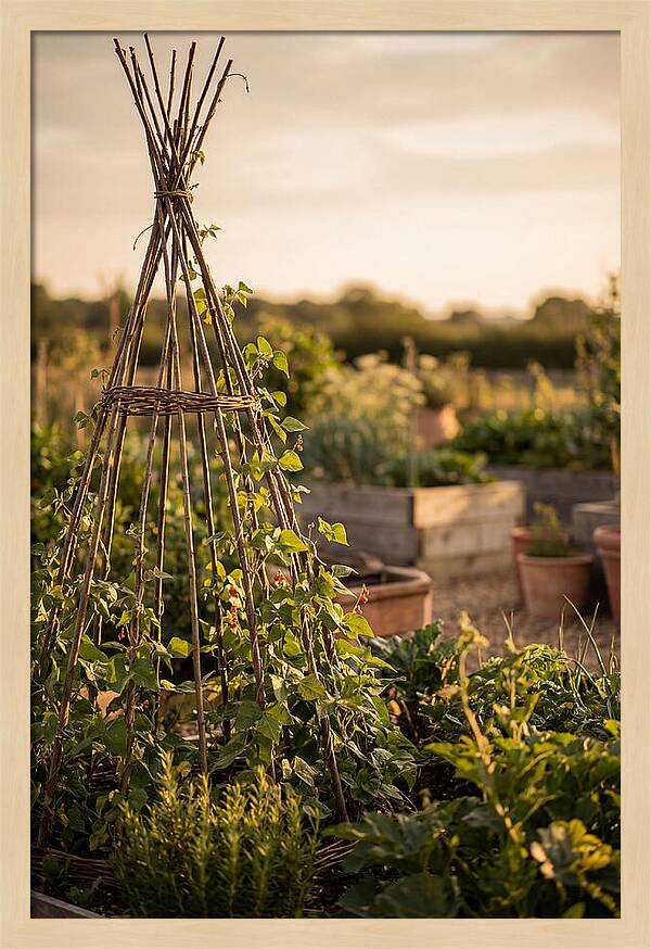 Productive Garden Serenity