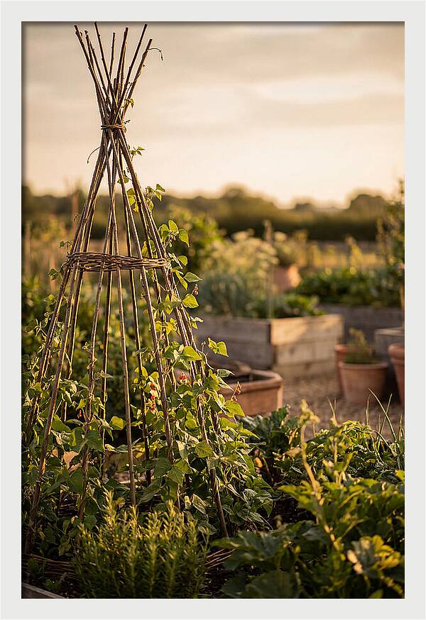 Productive Garden Serenity