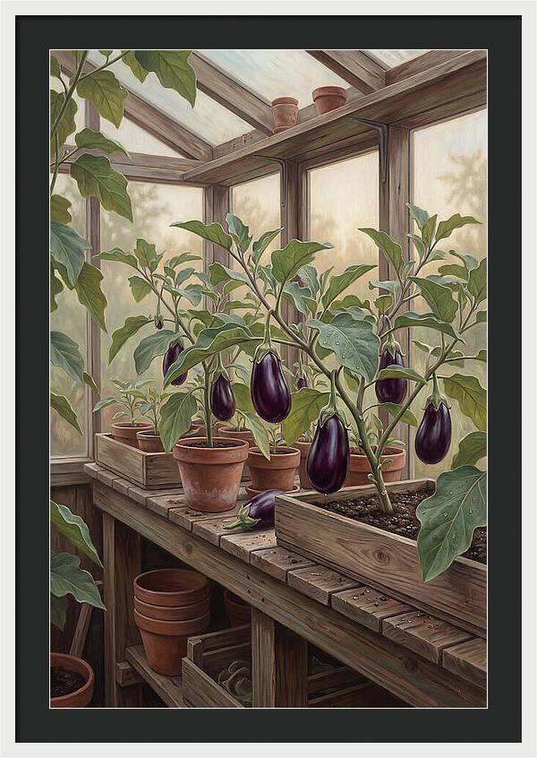 Productive Greenhouse Bench
