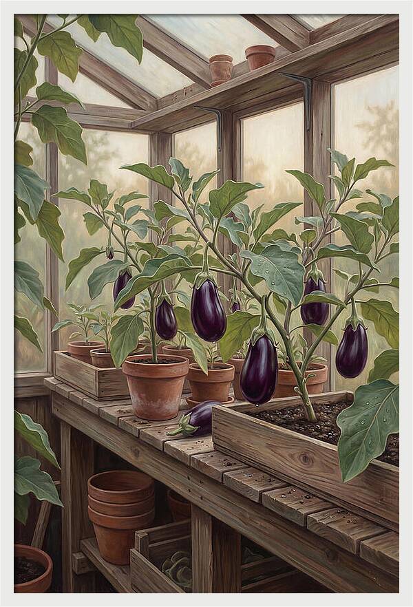 Productive Greenhouse Bench