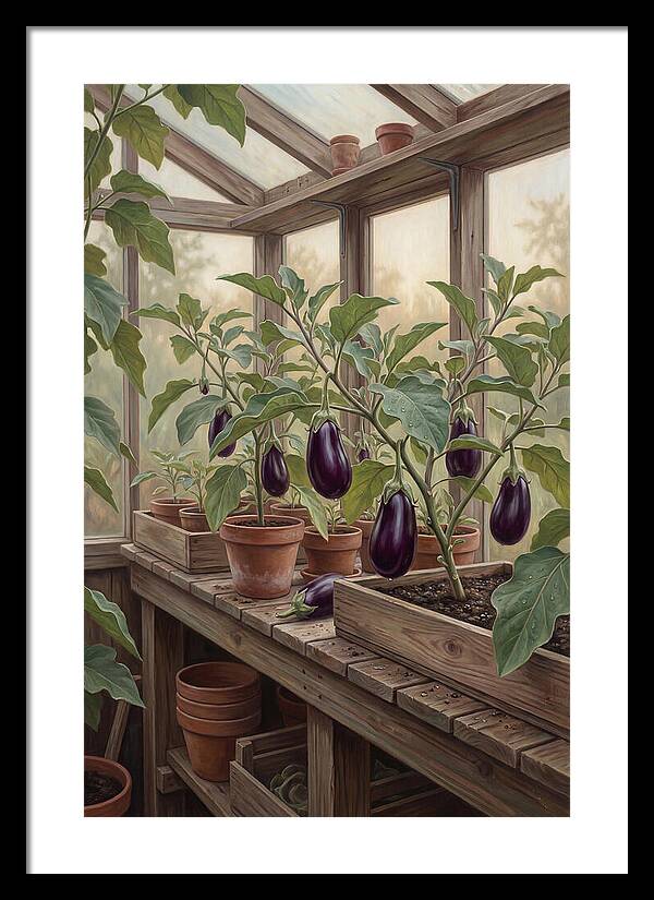 Productive Greenhouse Bench