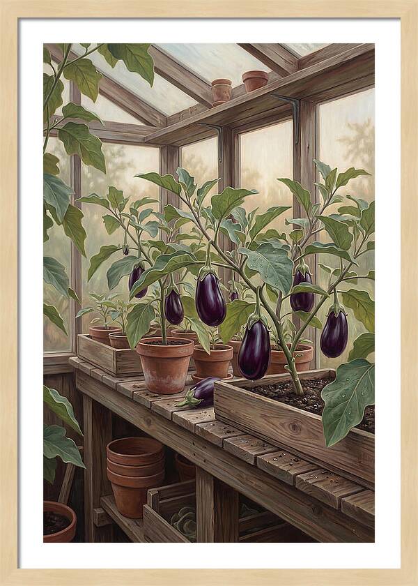 Productive Greenhouse Bench