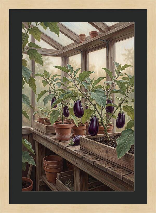 Productive Greenhouse Bench