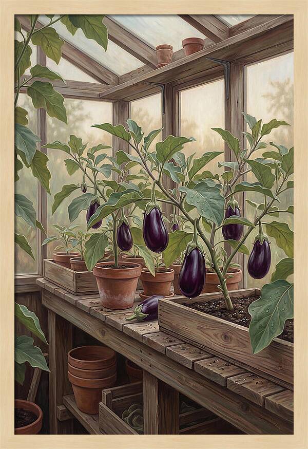 Productive Greenhouse Bench