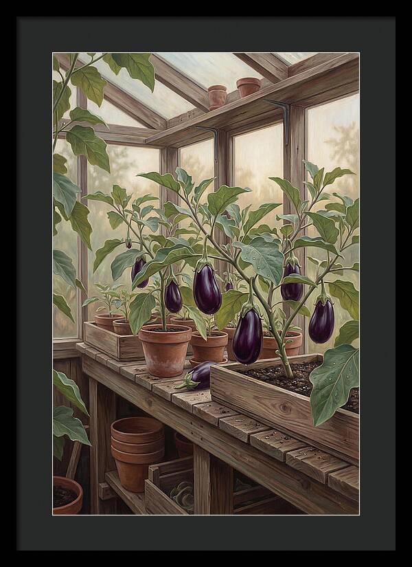 Productive Greenhouse Bench