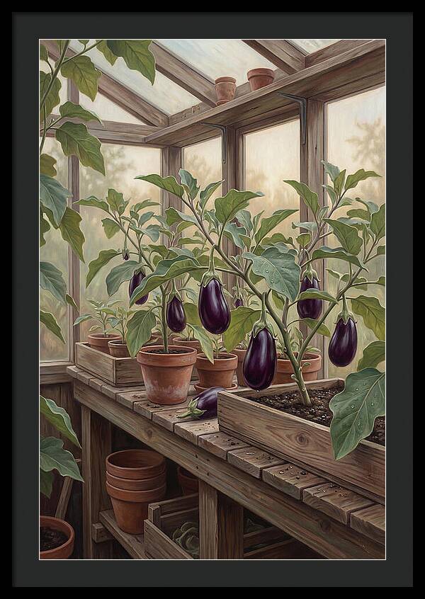 Productive Greenhouse Bench