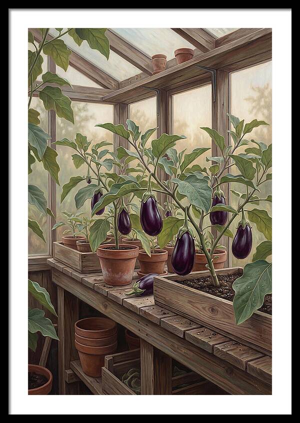 Productive Greenhouse Bench
