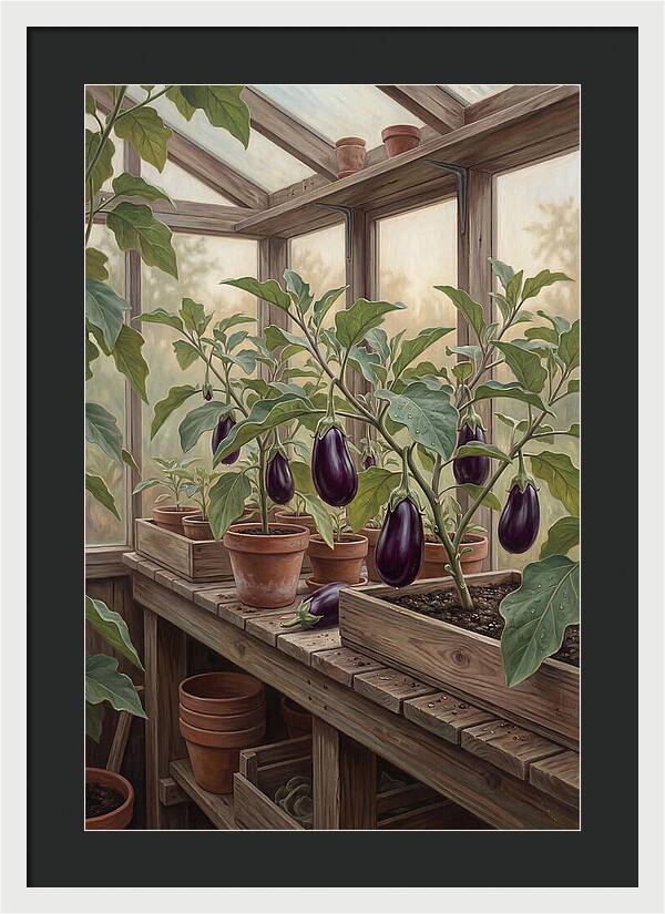 Productive Greenhouse Bench