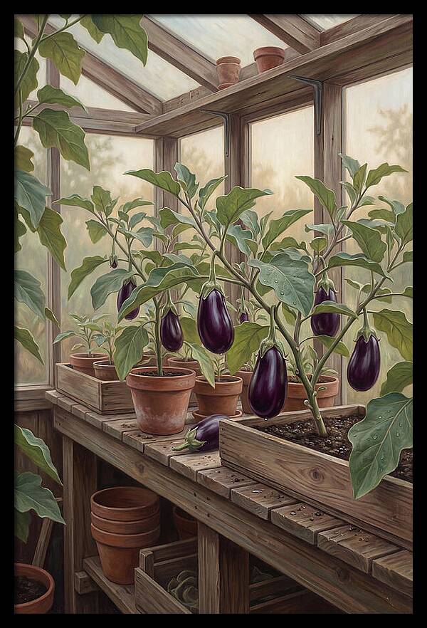 Productive Greenhouse Bench