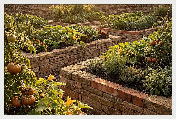 Productive Kitchen Garden Serenity