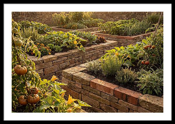 Productive Kitchen Garden Serenity