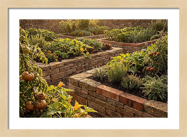 Productive Kitchen Garden Serenity