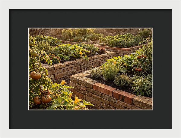 Productive Kitchen Garden Serenity