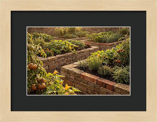 Productive Kitchen Garden Serenity