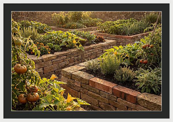 Productive Kitchen Garden Serenity