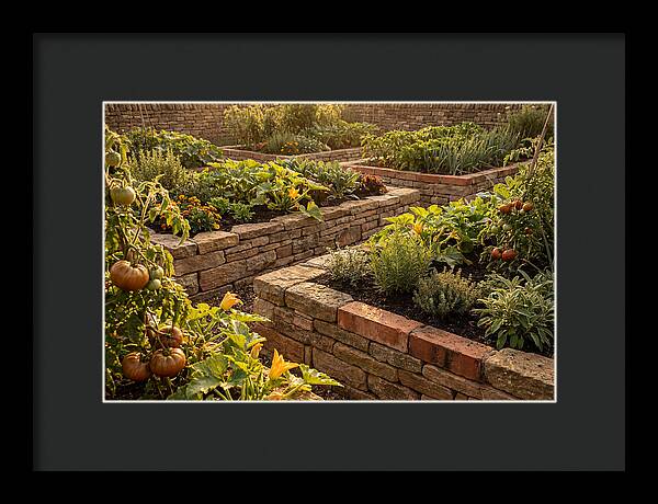 Productive Kitchen Garden Serenity