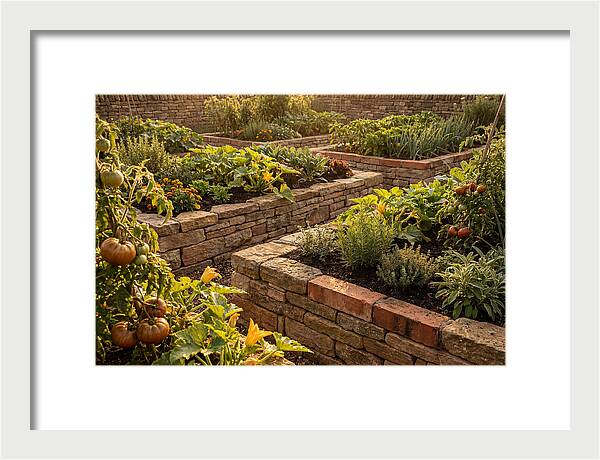 Productive Kitchen Garden Serenity