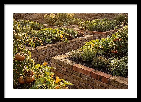 Productive Kitchen Garden Serenity