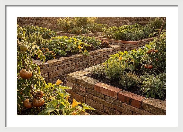 Productive Kitchen Garden Serenity