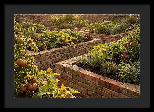 Productive Kitchen Garden Serenity