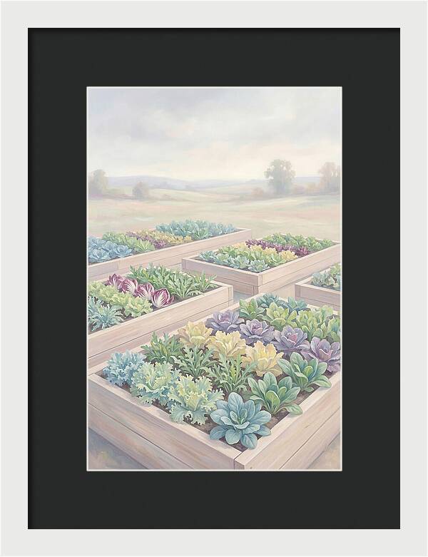 Productive Raised Bed Garden