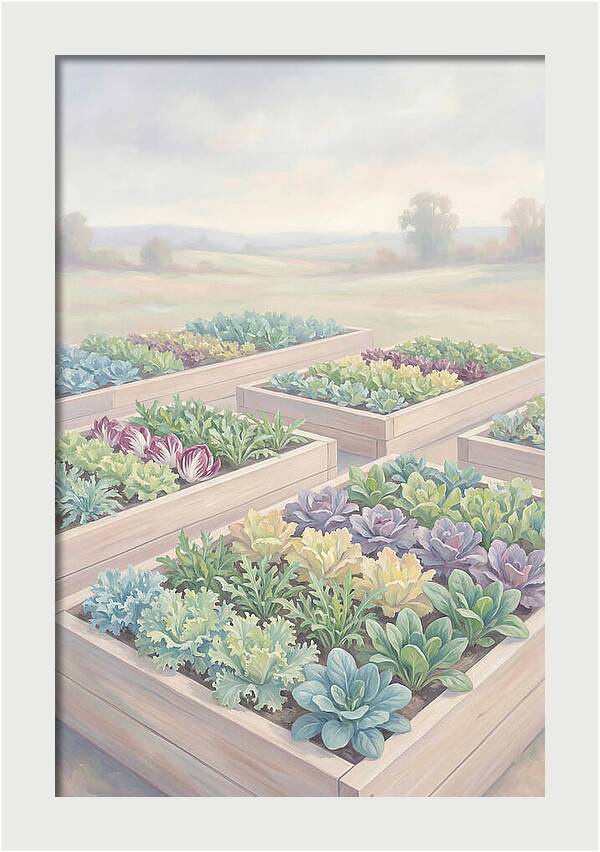 Productive Raised Bed Garden