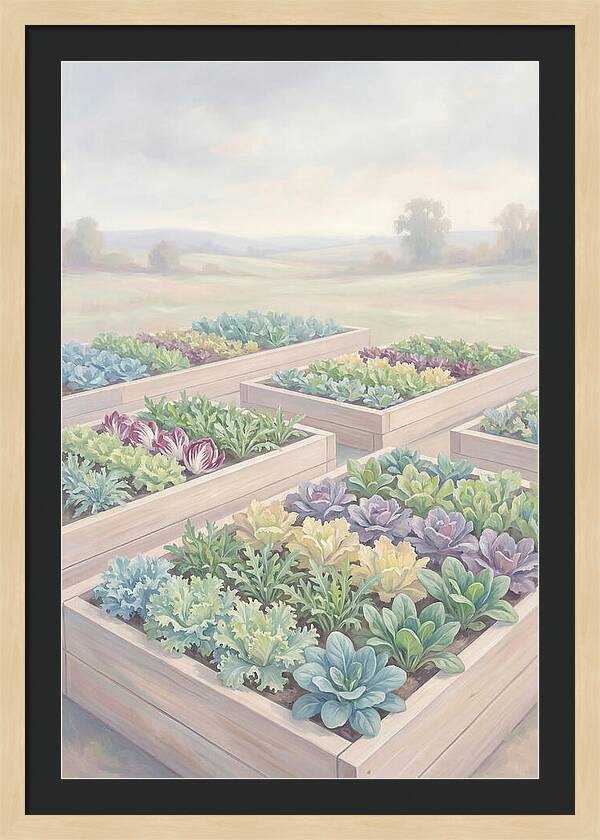Productive Raised Bed Garden