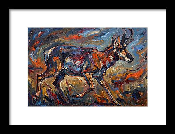 Pronghorn In Motion
