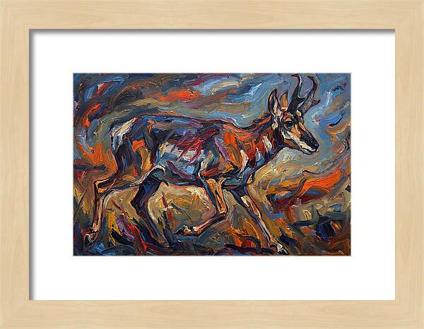 Pronghorn In Motion