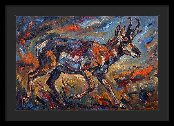 Pronghorn In Motion