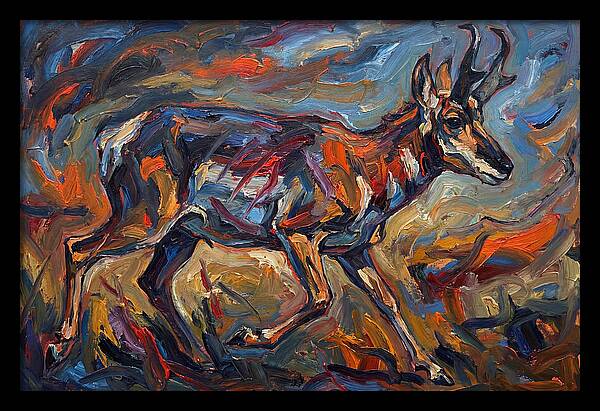 Pronghorn In Motion