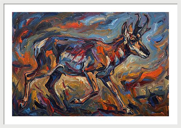 Pronghorn In Motion