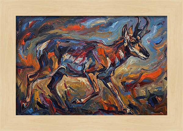 Pronghorn In Motion