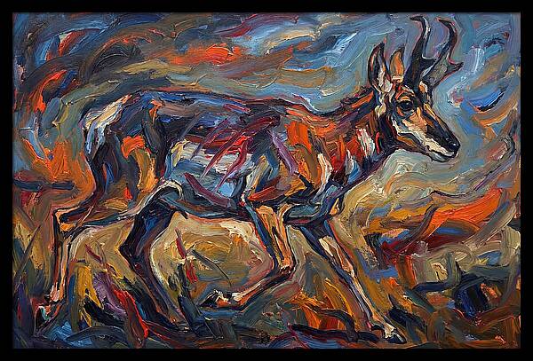Pronghorn In Motion
