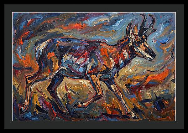 Pronghorn In Motion