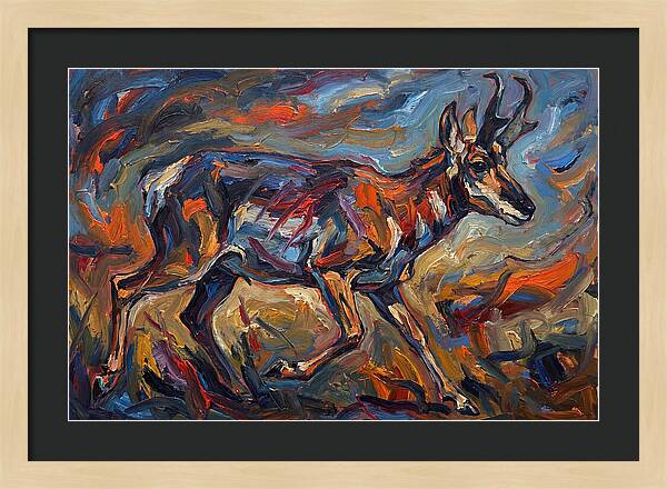Pronghorn In Motion