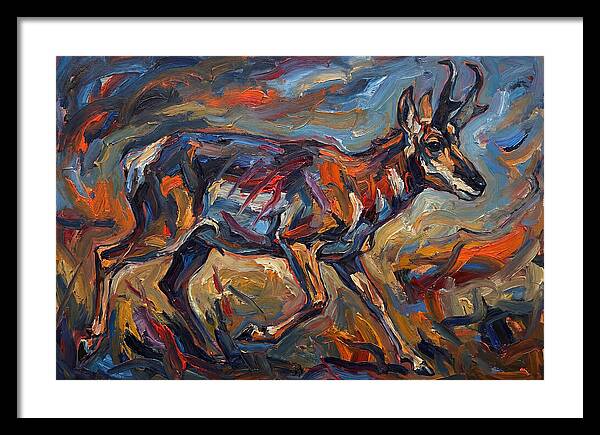 Pronghorn In Motion
