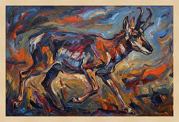 Pronghorn In Motion