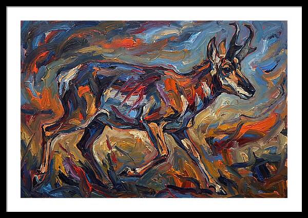 Pronghorn In Motion