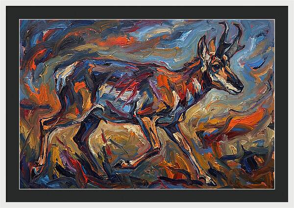 Pronghorn In Motion