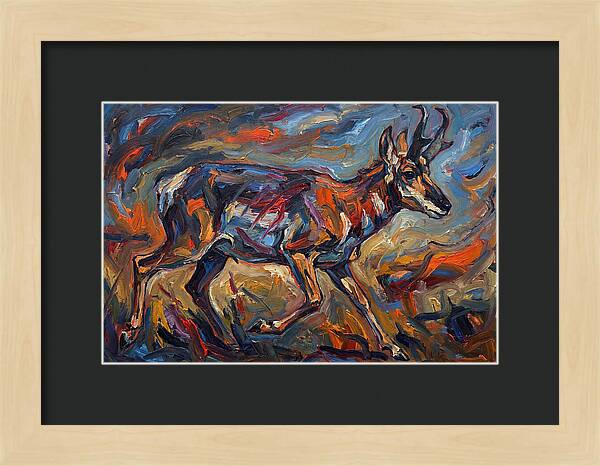 Pronghorn In Motion