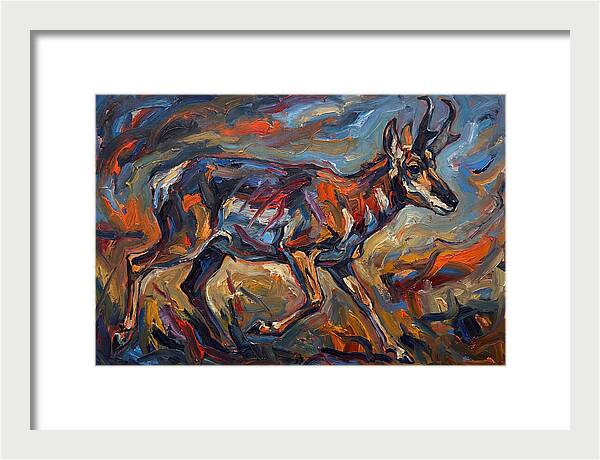 Pronghorn In Motion