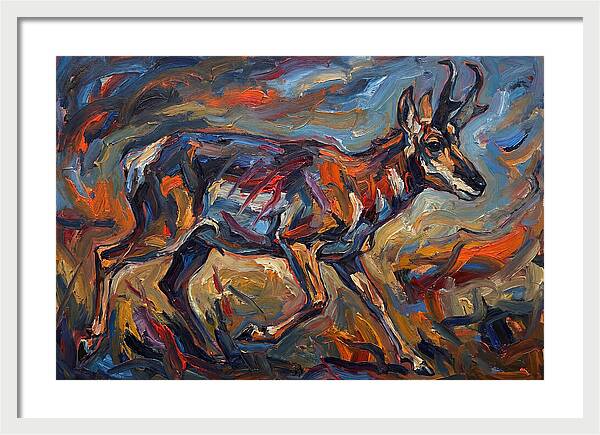 Pronghorn In Motion