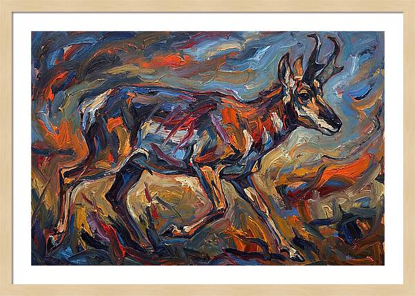 Pronghorn In Motion
