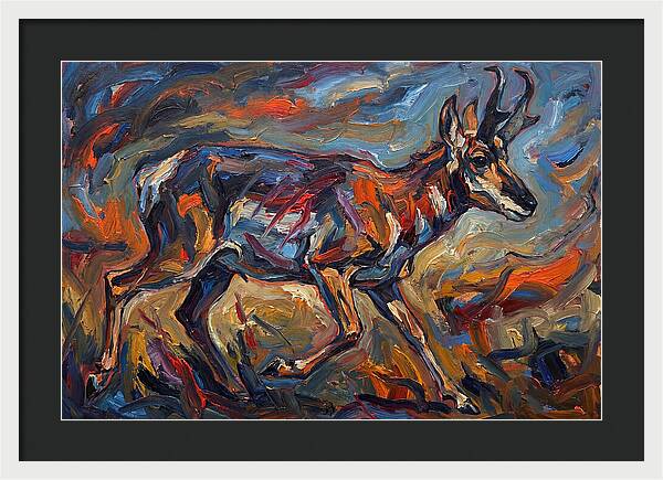 Pronghorn In Motion