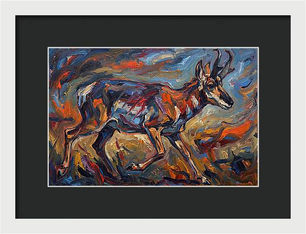 Pronghorn In Motion