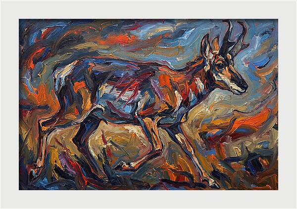 Pronghorn In Motion