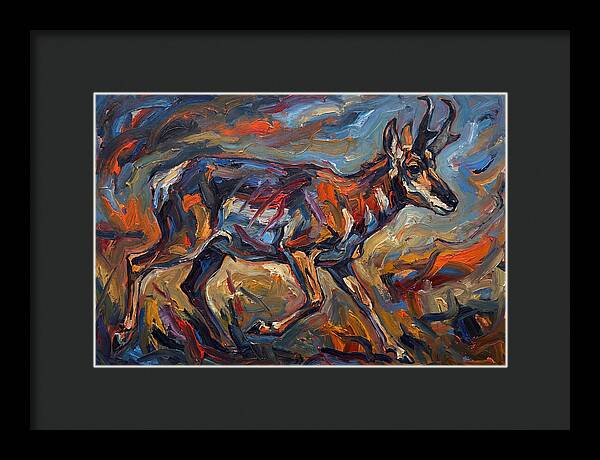 Pronghorn In Motion