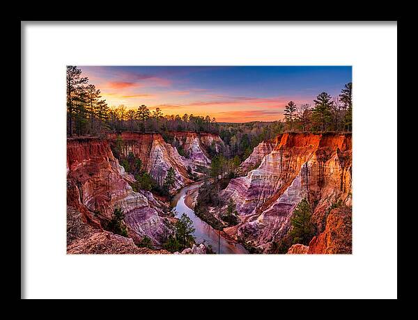 Providence Canyon Sunset View